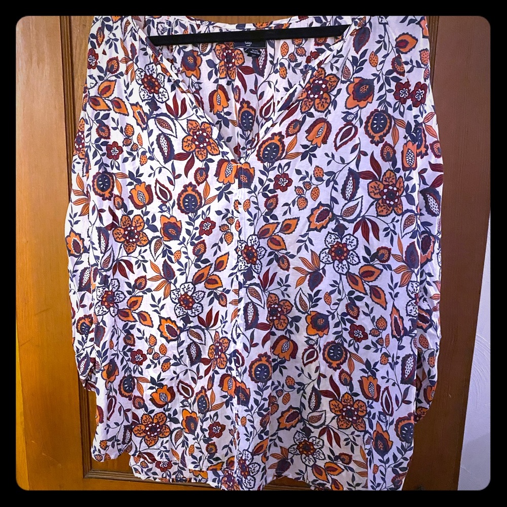 GAP Floral Blouse